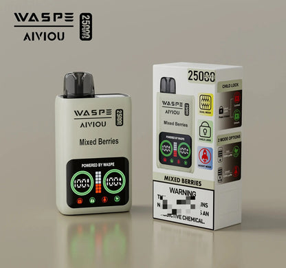 WASPE Vape 25000 PUFFS 25k Disposable Vapes Dual Mesh Box 0_WASPE-25000-PUFFS-Du