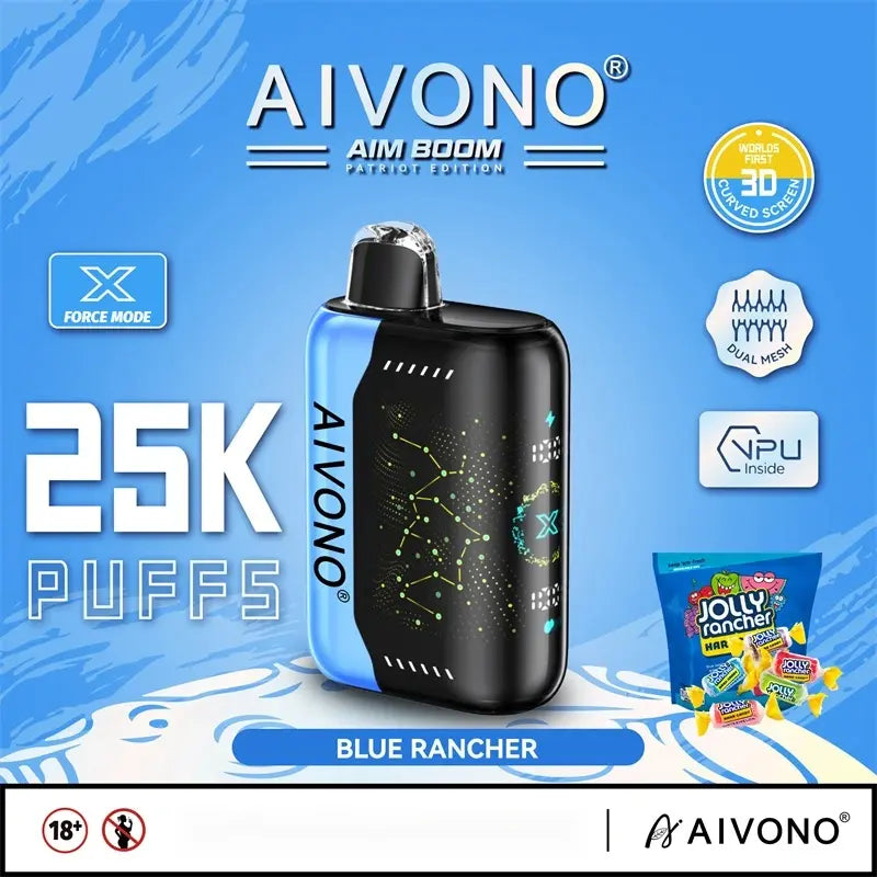 AIVONO vape AIM BOOM review 25000 Puffs 25k tank vape Disposable Vape  10_AIVONO-AIM-BOOM-2500