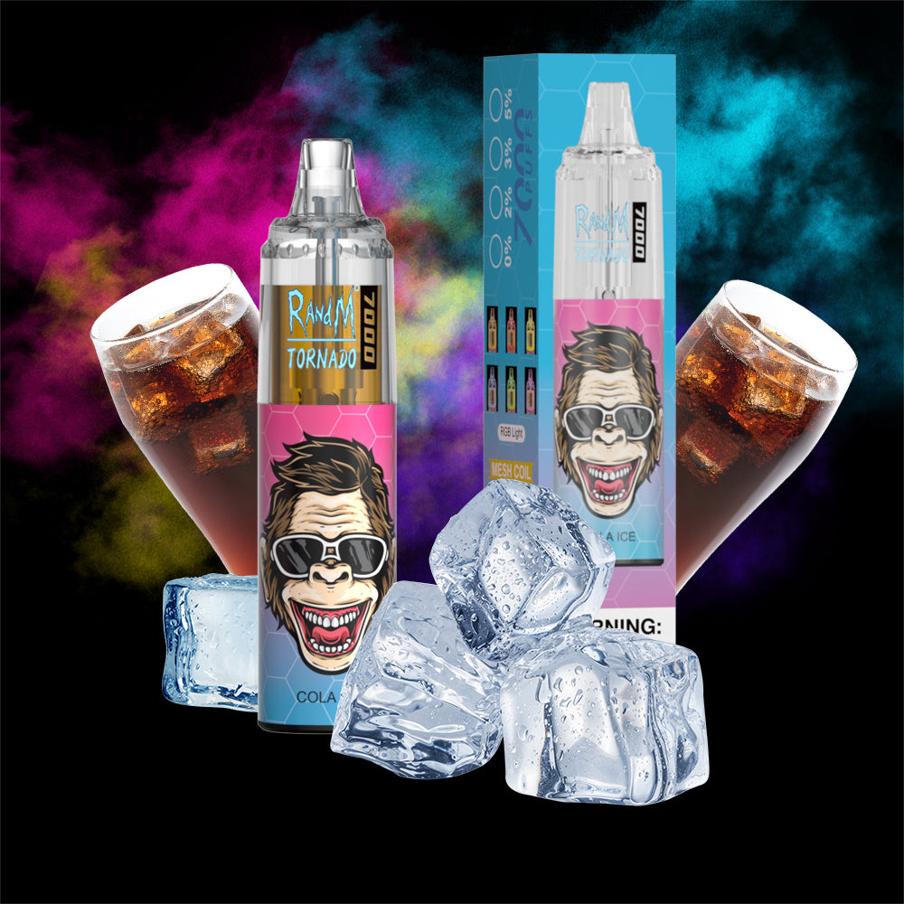 RandM Tornado 7000 Puffs Disposable Vape—Cola ice