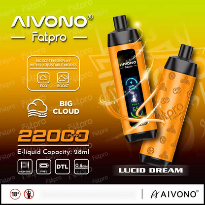 AIVONO vape Fatpro 22000 Puffs 22k Disposable Vape 1_AIVONO-Fatpro-22000