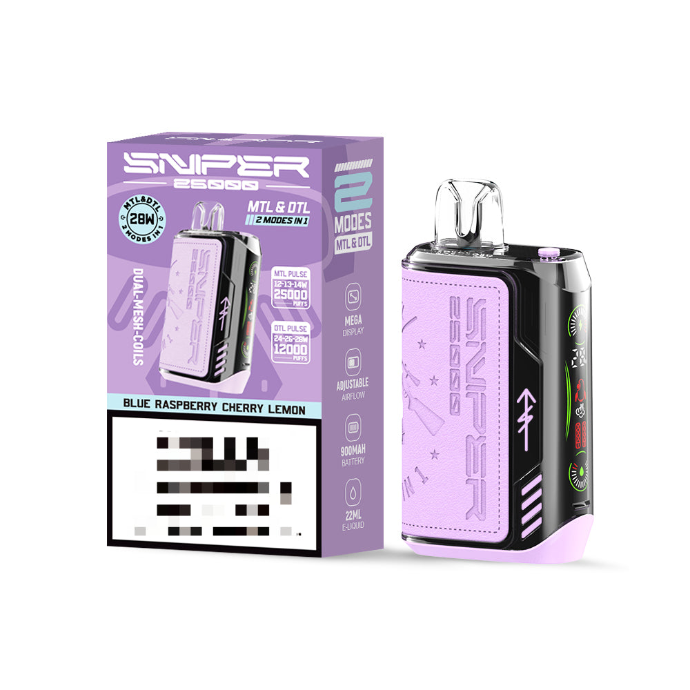 VAPMOD SNIPER 25000 Puffs vapmod uwake 30000 Disposable Vape 1_BLUE-RASPBERRY-CHERRY-LEMON