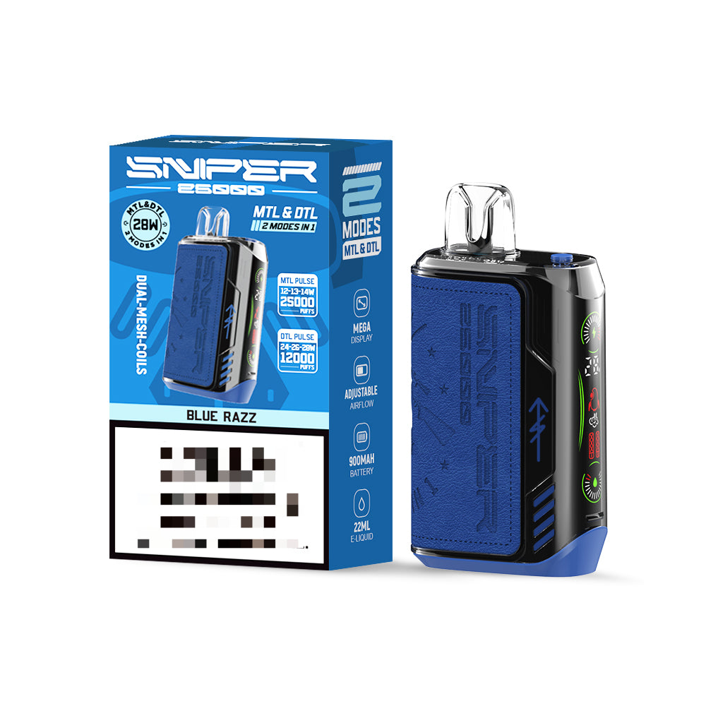 VAPMOD SNIPER 25000 Puffs vapmod uwake 30000 Disposable Vape 2_BLUE-RAZZ