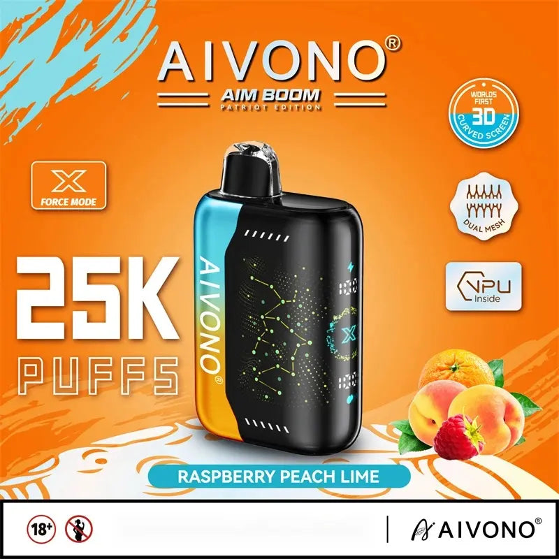 AIVONO vape AIM BOOM review 25000 Puffs 25k tank vape Disposable Vape  5_AIVONO-AIM-BOOM-2500