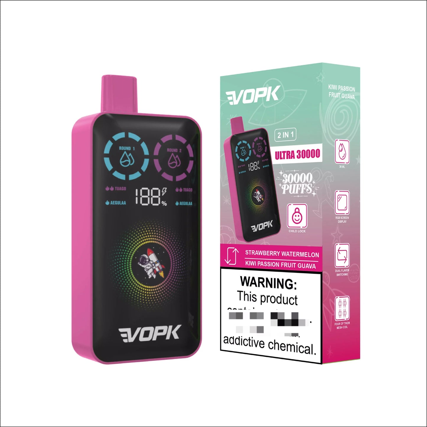 VOPK ULTRA 30000 Puffs vape 30k Double Vape Mesh digital screen  5_VOPK-ULTRA-30000-Puf