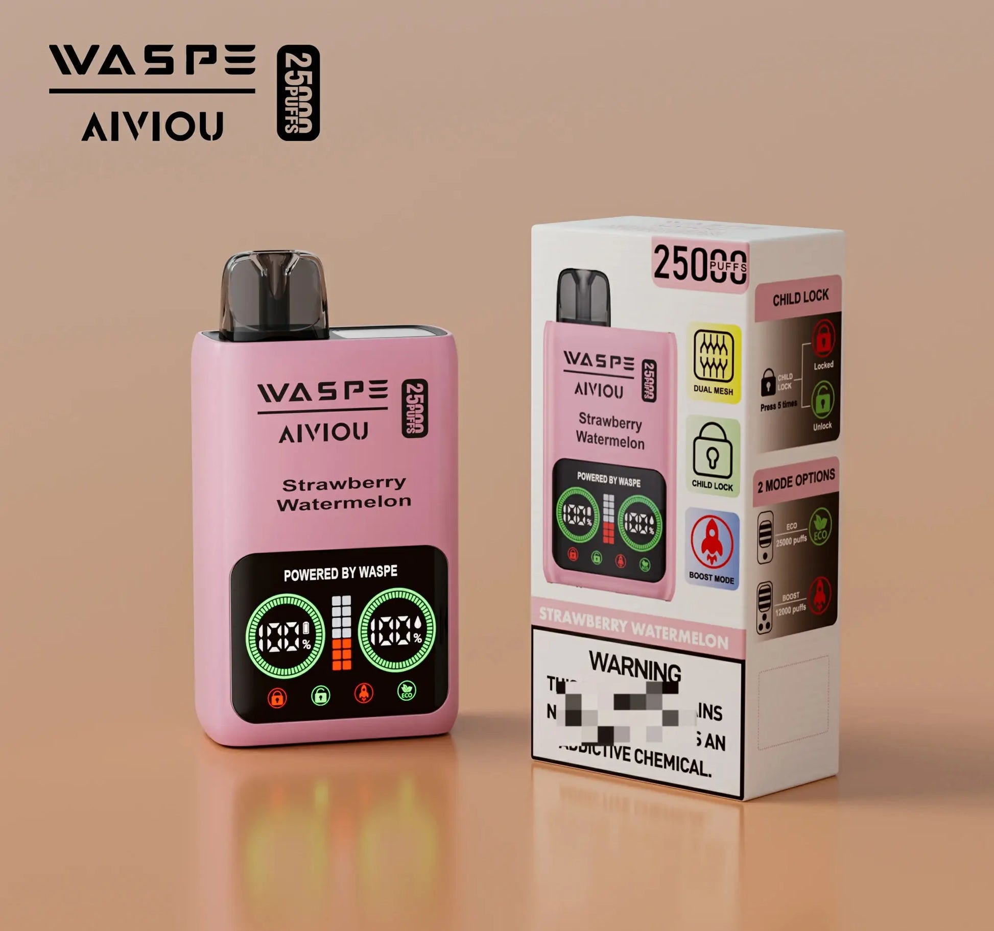 WASPE 25000 PUFFS 25k Disposable Vapes Dual Mesh Box  8_WASPE-25000-PUFFS-Du