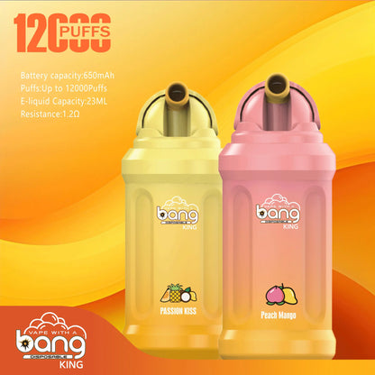 Bang King 12000 Puffs Disposable Vape disposable vape  vape fruit flavor Best fruit-flavored e-cigarettes BANG-KING-12000-12K-PUFFS-08