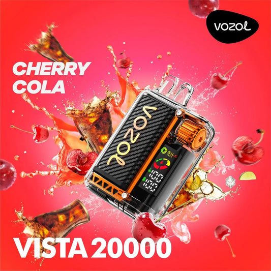 Vozol Vista 20000 2K Puffs Disposable Vape  CHERRY-COLA-vozol-vista-20000