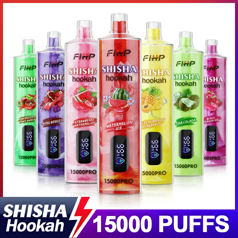 FIHP Shisha Hookah 15000 Pro 15K  Puffs Disposable Vape  FIHP-Shisha-Hookah-15000pro-39