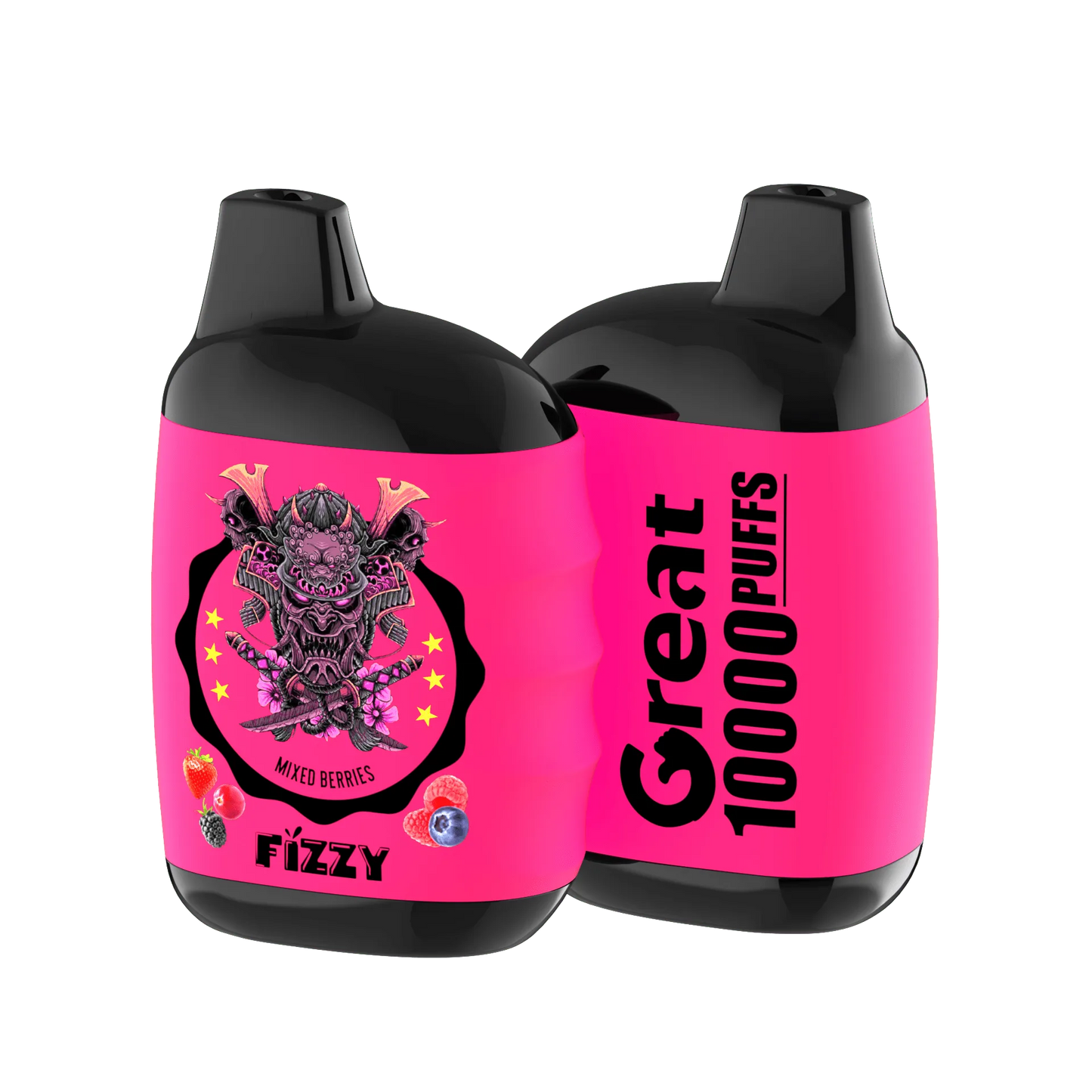 Fizzy GREAT 10000 Puffs Einweg-Vape 10 flavors  MIXED-BERRIESpng