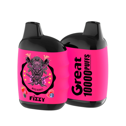 Fizzy GREAT 10000 Puffs Einweg-Vape 10 flavors  MIXED-BERRIESpng