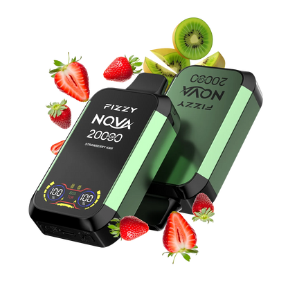 Fizzy Nova 20000 Puffs Disposable Vape 12 flavors  STRAWBERRY-KIWI_png