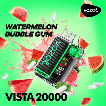 Vozol Vista 20000 2K Puffs Disposable Vape  WATERMELON-BUBBLE-GUM-vozol-vista-20000