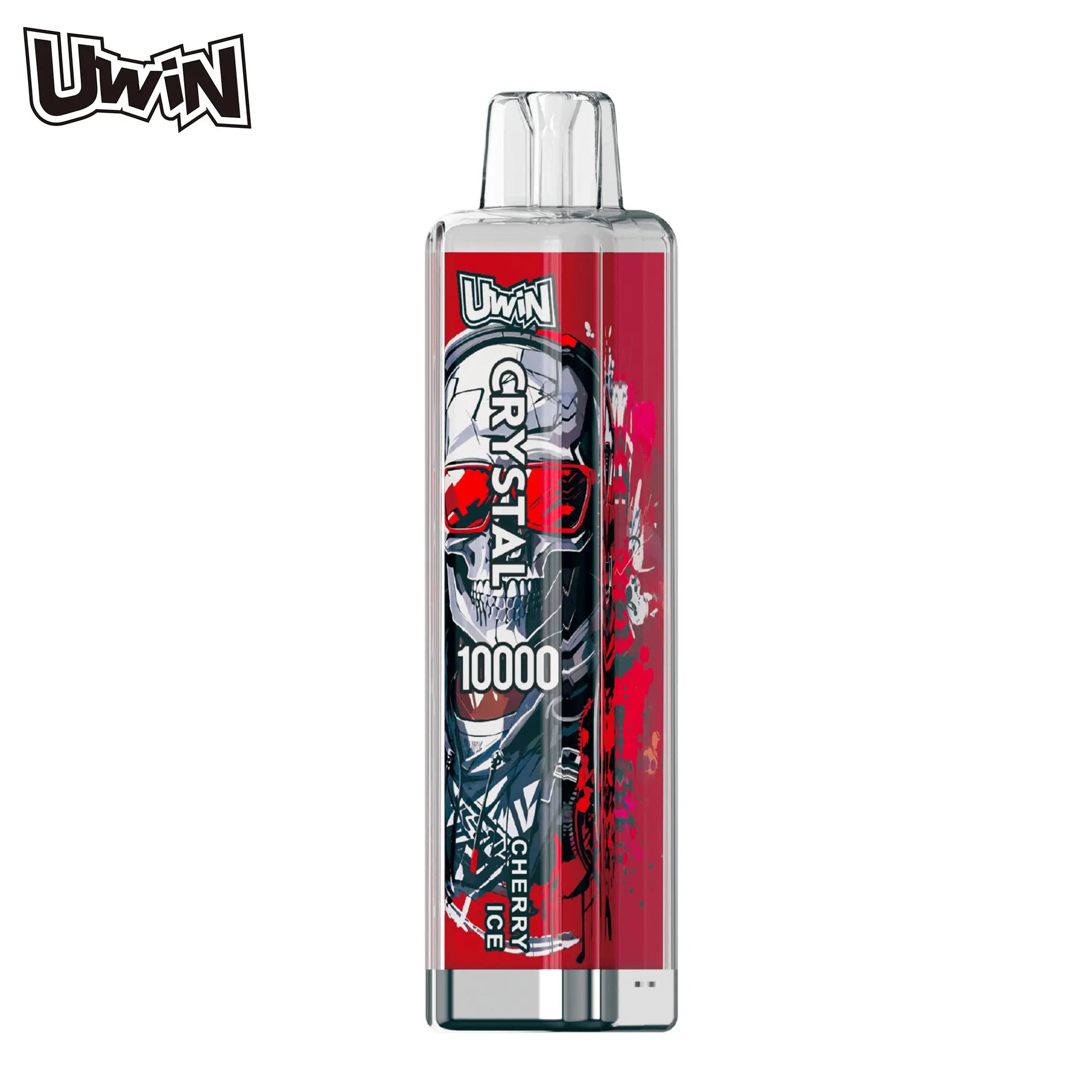 Uwin Crystal 10000 Puffs 10K Uwin vape Disposable Vape   cherry-ice