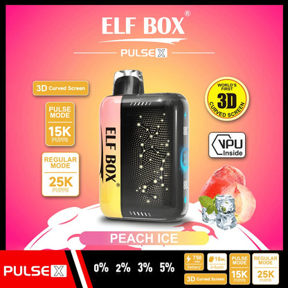 ELF BOX PULSE X 25000 Puffs 25K  Disposable Vape  elf-box-pulse-x-25005