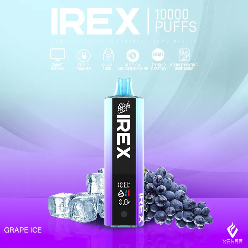 IREX vape 2025 exam vape2024 10000 PUFFS 10k Disposable Vape 12 flavors to choose from